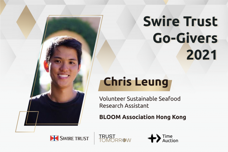 How Chris Took Training out of the Classroom with Skilled-Volunteering | Swire Trust Go-Givers of 2021