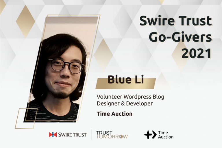 How Blue Expanded His Portfolio with Skilled-Volunteering Projects| Swire Trust Go-Givers of 2021